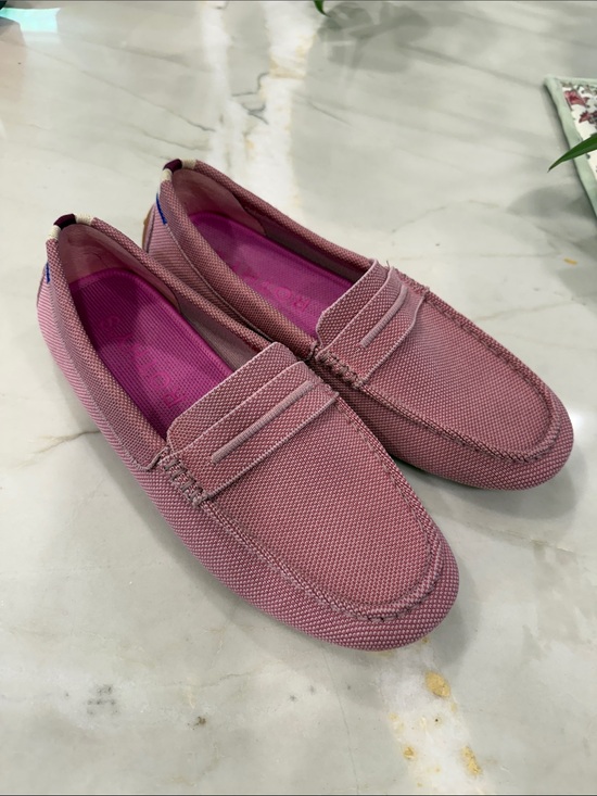 Rothy's Shoes - Rothys The Driver Loafer Womens Sz 9 Pink Slip On Flats Knit Casual
Comfort Shoe